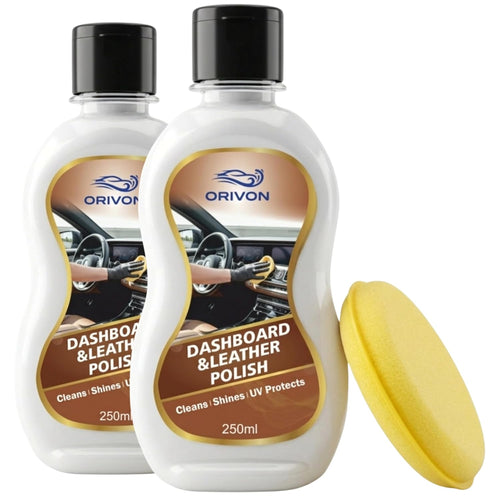 Dashboard & Interior Polish, Pack of 2 (500 ml)